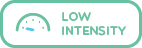 medium low intensity badge
